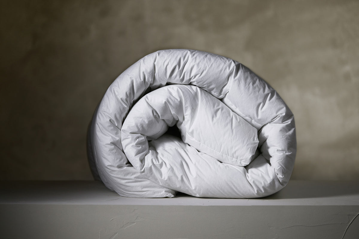European White Goose, 90% Down Duvet, Fill Power 755